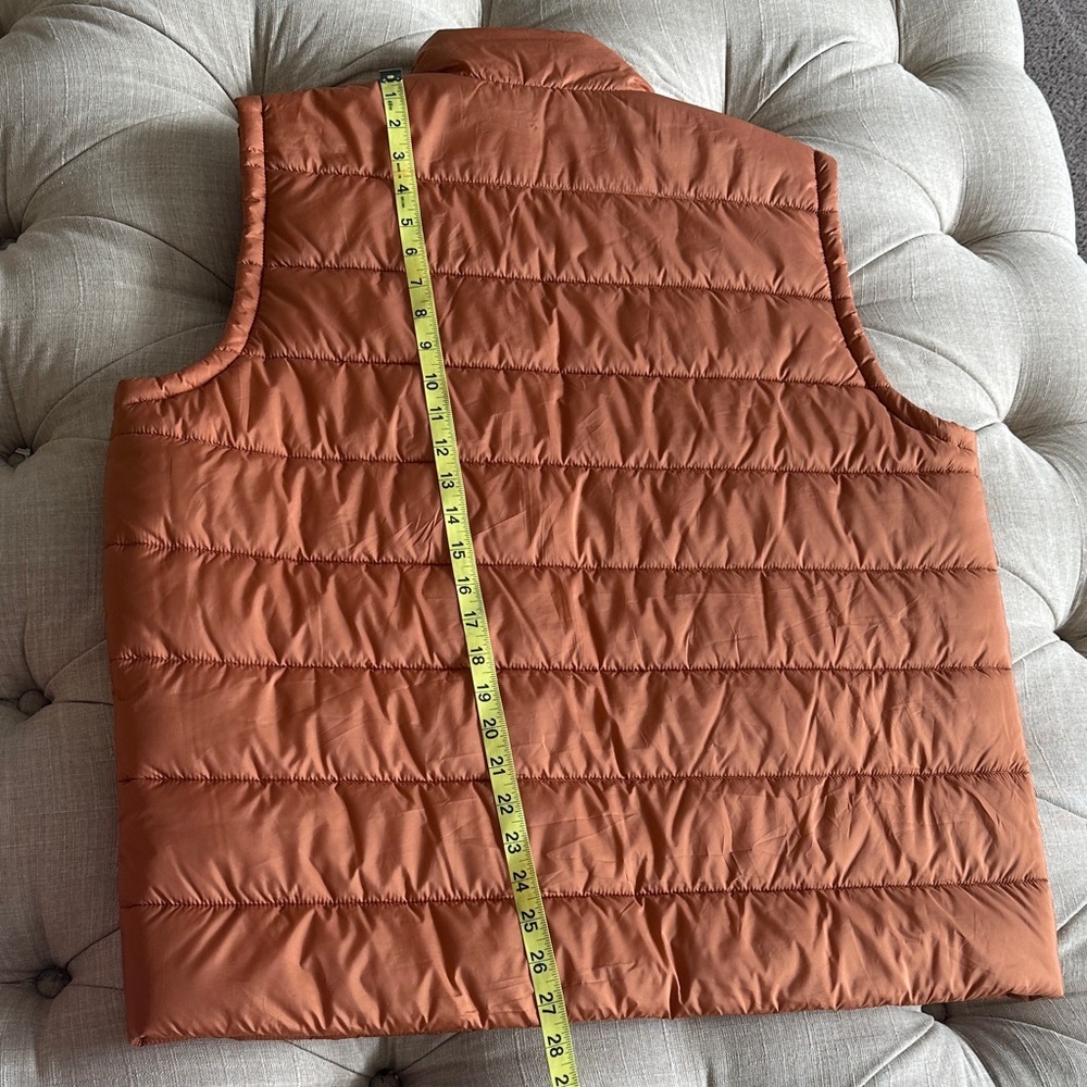 Michael Kors Copper Puffer Vest - Picture 7 of 10